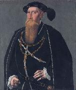 Jan van Scorel Portrait of Reinoud III van Brederode oil
